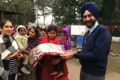 Blanket & Clothes Distribution